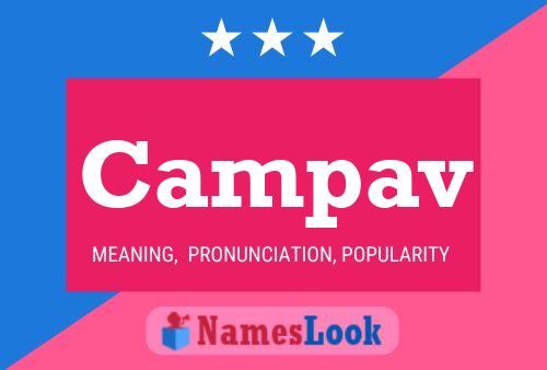 Campav Name Poster