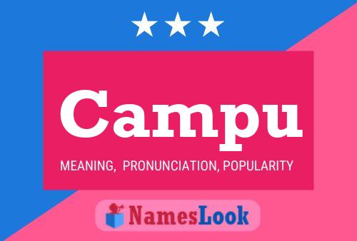 Campu Name Poster