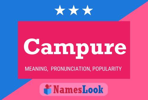 Campure Name Poster