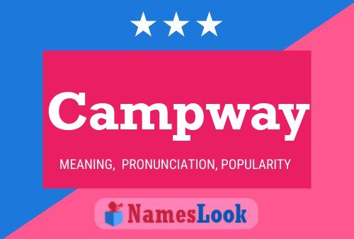 Campway Name Poster