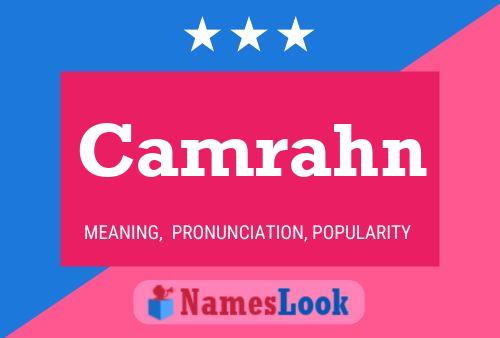 Camrahn Name Poster