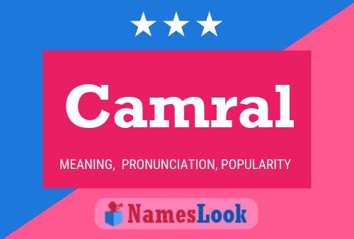 Camral Name Poster