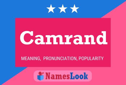 Camrand Name Poster