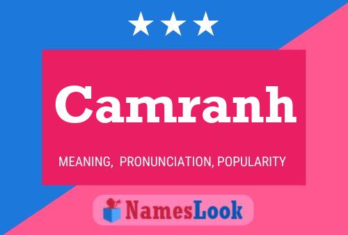 Camranh Name Poster