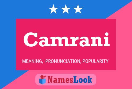 Camrani Name Poster