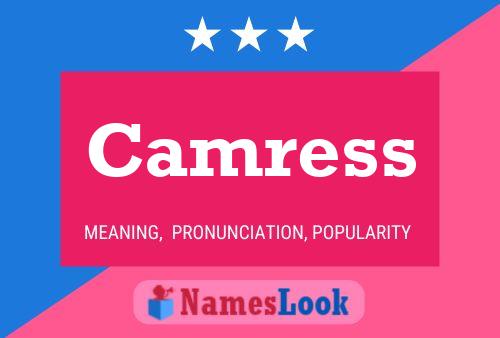 Camress Name Poster