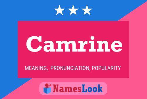 Camrine Name Poster