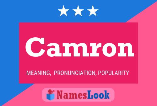 Camron Name Poster