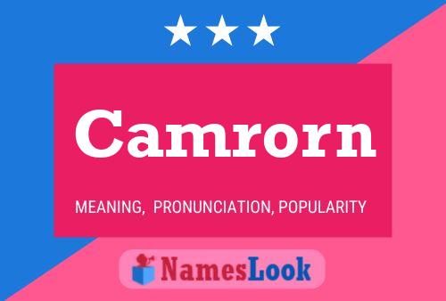 Camrorn Name Poster