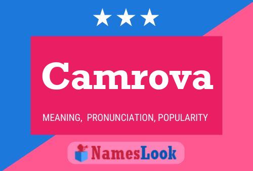 Camrova Name Poster