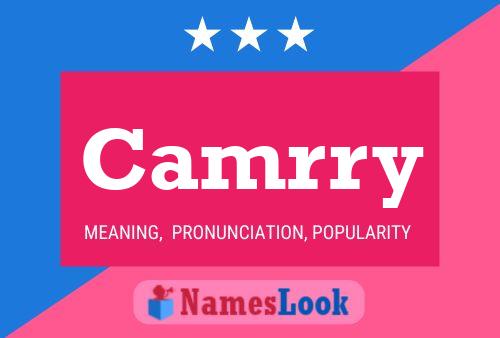 Camrry Name Poster