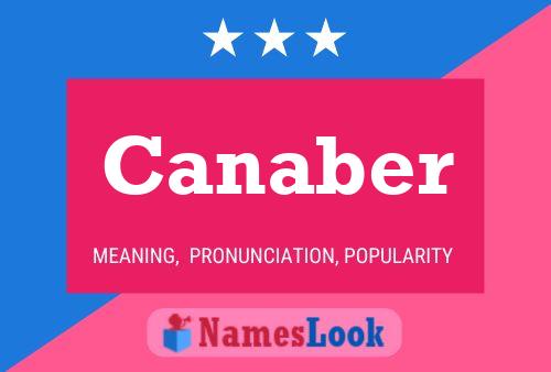 Canaber Name Poster