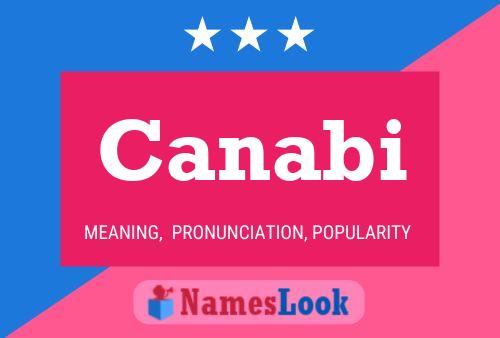 Canabi Name Poster