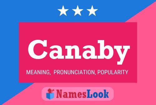 Canaby Name Poster