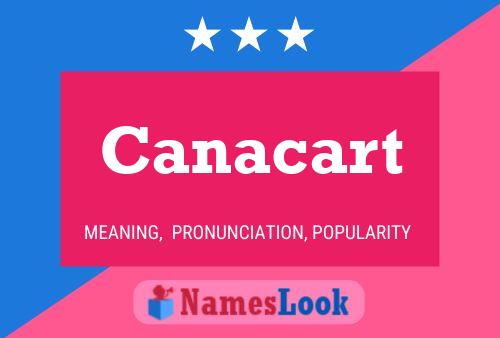 Canacart Name Poster