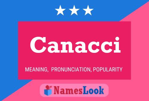 Canacci Name Poster