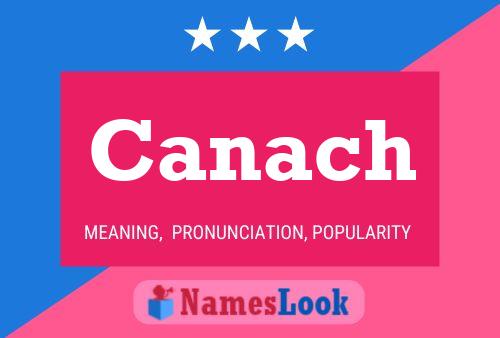 Canach Name Poster