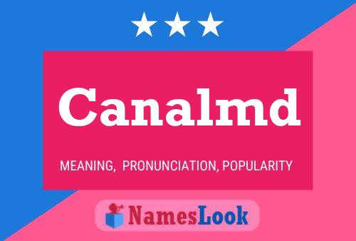 Canalmd Name Poster