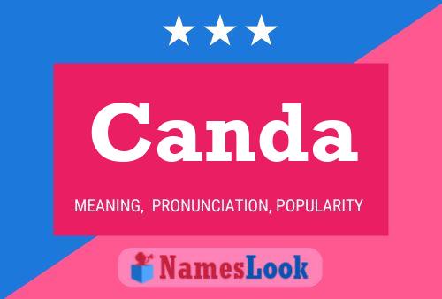 Canda Name Poster