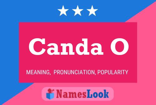 Canda O Name Poster