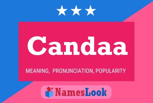 Candaa Name Poster