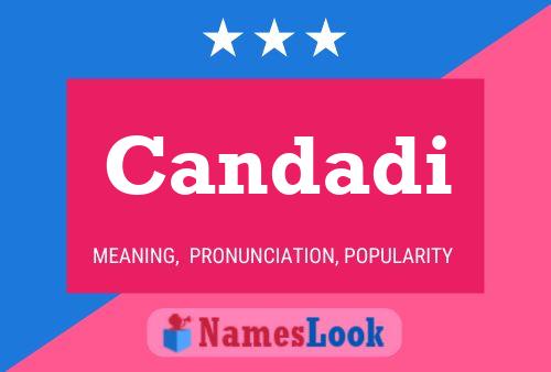 Candadi Name Poster