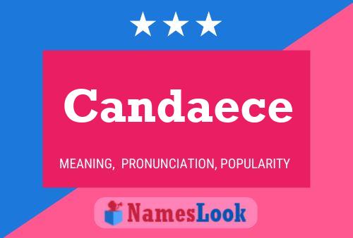 Candaece Name Poster