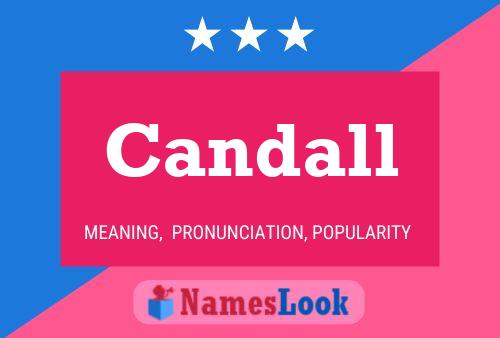 Candall Name Poster