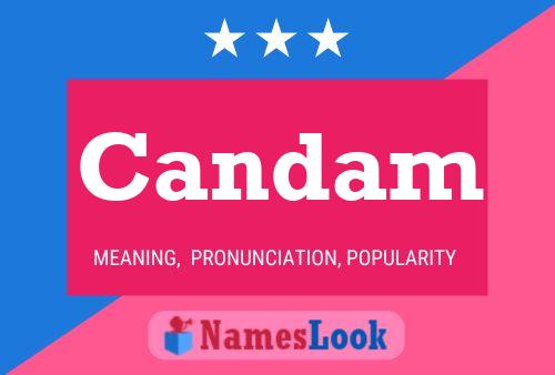 Candam Name Poster