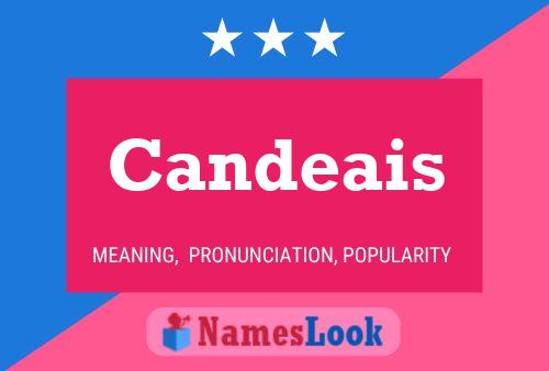 Candeais Name Poster