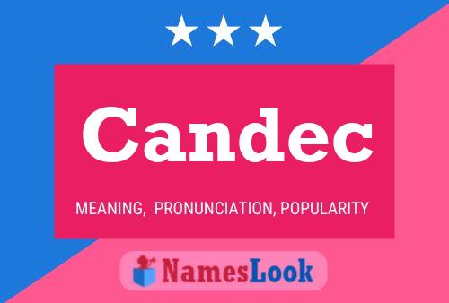 Candec Name Poster