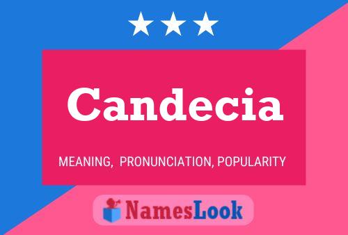 Candecia Name Poster