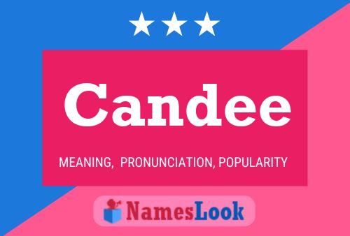 Candee Name Poster