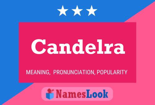 Candelra Name Poster