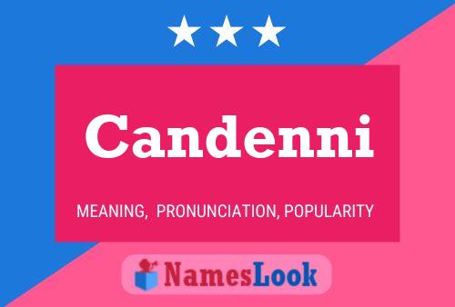 Candenni Name Poster