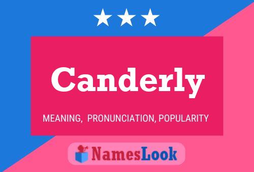 Canderly Name Poster