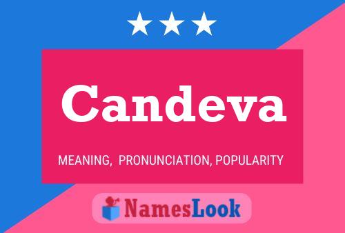 Candeva Name Poster