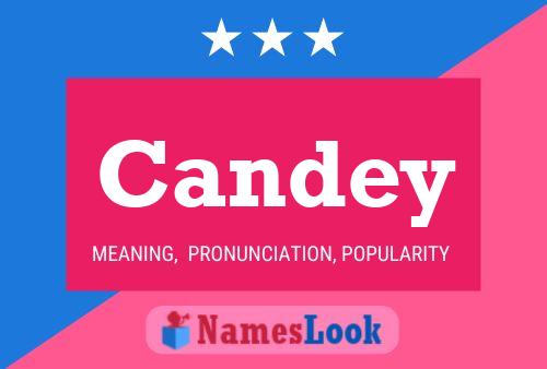 Candey Name Poster