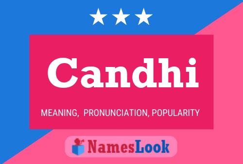 Candhi Name Poster