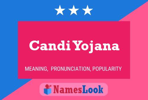 Candi Yojana Name Poster