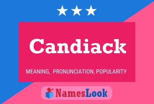 Candiack Name Poster