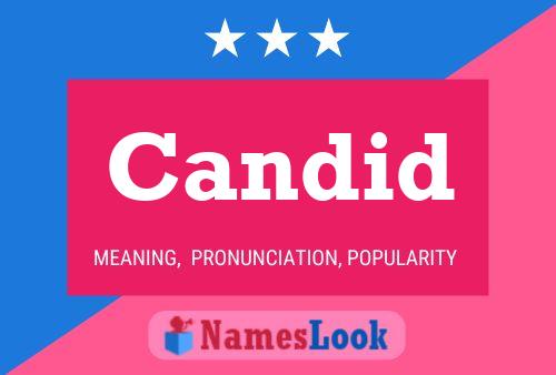 Candid Name Poster