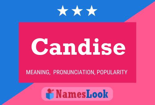 Candise Name Poster