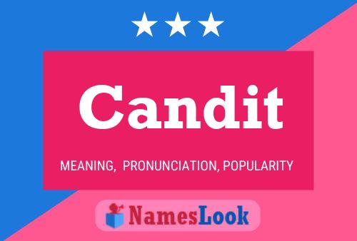 Candit Name Poster