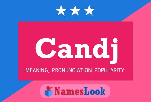 Candj Name Poster