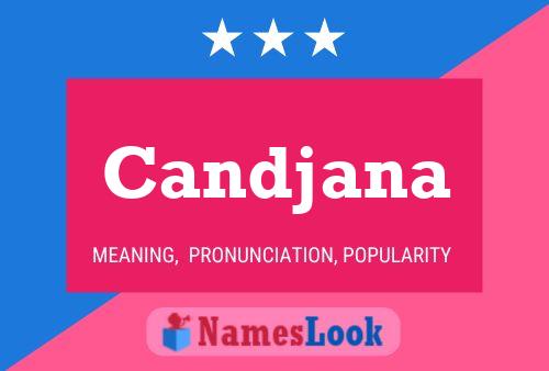 Candjana Name Poster