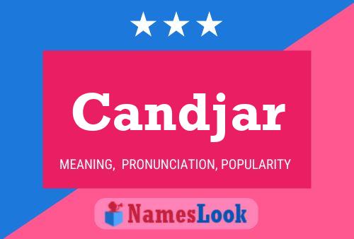 Candjar Name Poster