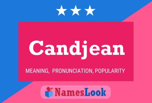 Candjean Name Poster