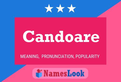 Candoare Name Poster