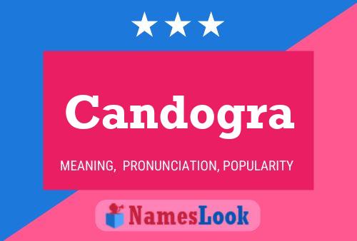 Candogra Name Poster